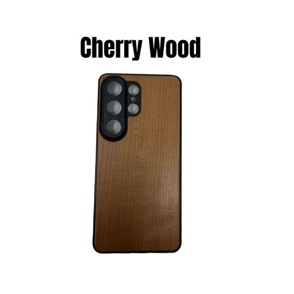 Wooden Samsung Galaxy S26 Ultra Phone Case - Wood Back